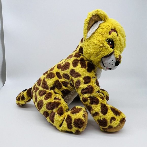 Little Brownie Bakers Girl Scout 10.5" Cheetah Plush "AMAZE" Samoa Cookie Reward - Picture 6 of 8